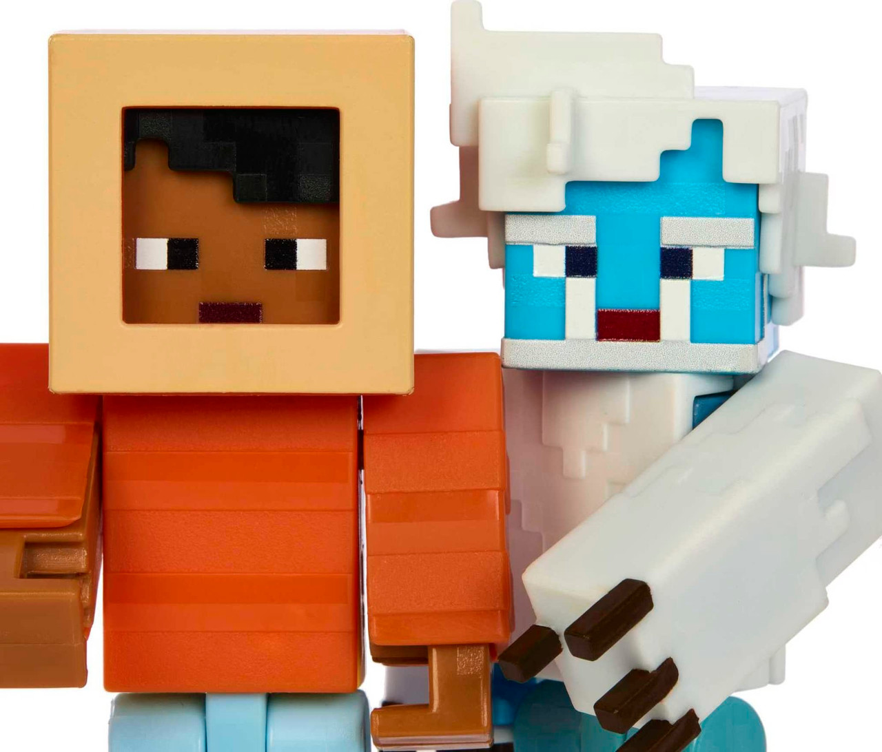 Minecraft Yete Minecraft Creator Mount Enderwoood Yeti Scare Playset with Steve & Yeti