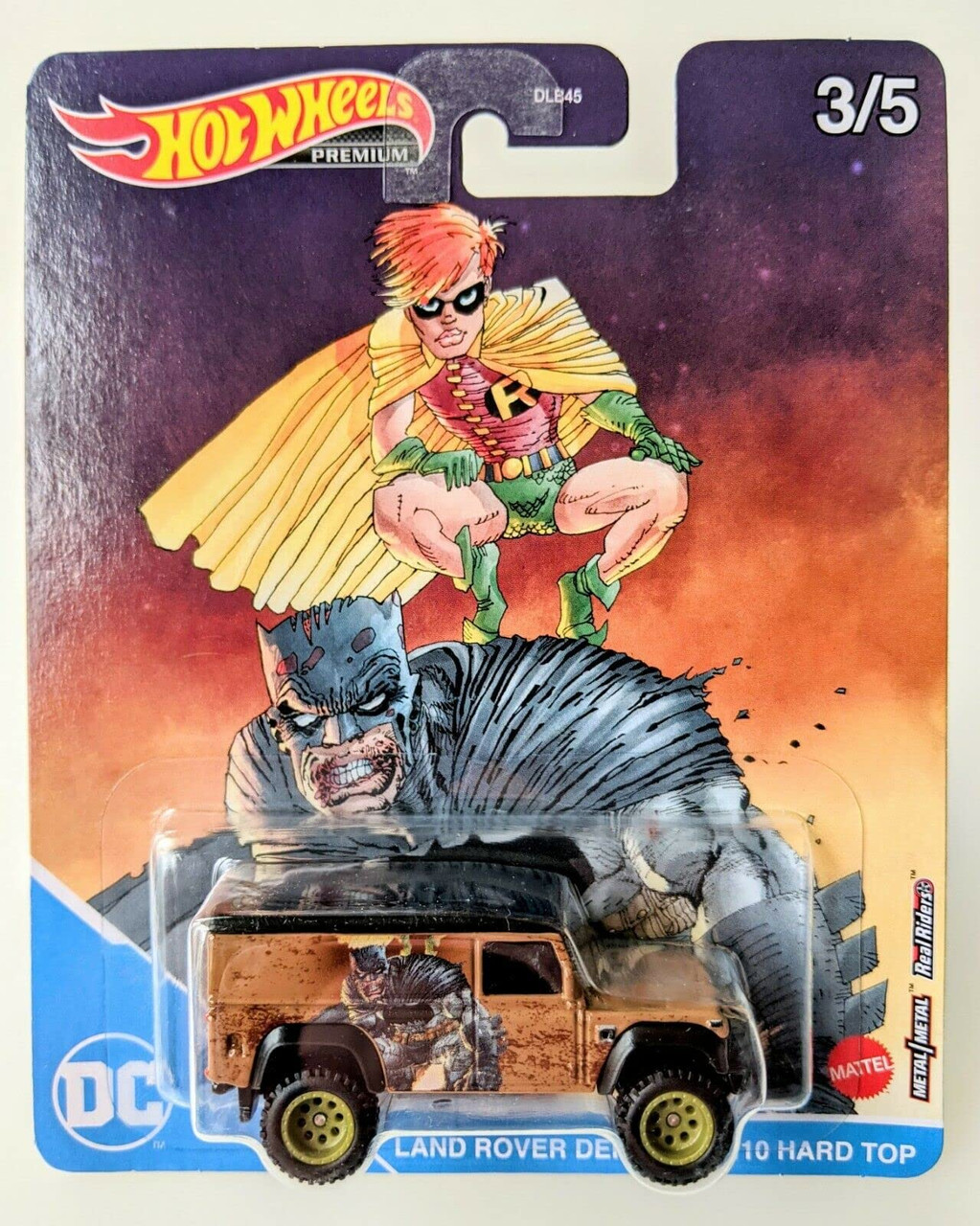Hot Wheels Batman Land Rover Defender 110 Hard Top