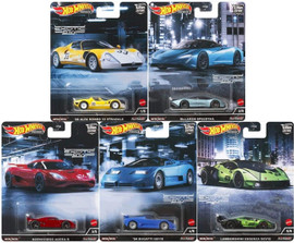 Hot Wheels Car Culture 2022 Exotic Envy Die-Cast 5-Pack FPY86-957M