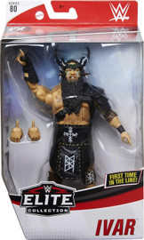 WWE Ivar Elite Series 80 Deluxe Action Figure with Iconic Ring Gear