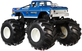 Hot Wheels Monster Trucks 1:24 Scale Bigfoot Vehicle