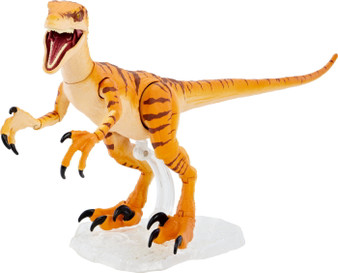 Jurassic World Amber Collection Tiger Velociraptor 6 inch Action Figure