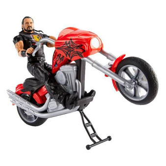 WWE Wrekkin Slam Cycle Vehicle with Drew McIntyre Basic Action Figure