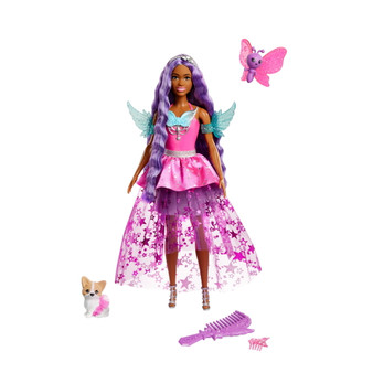 Barbie A Touch of Magic Brooklyn Doll with 2 Fantasy Pets