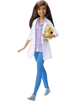 Barbie Careers Pet Vet Doll, African American