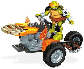 Mega Construx TMNT Mikey Stealth Tour Trike