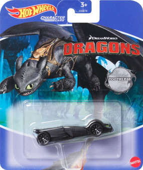 Hot Wheels Dragons Toothless Licensed Character Car