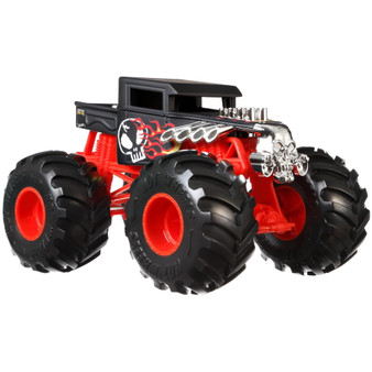 Hot Wheels Monster Trucks 1:24 Scale Bone Shaker Vehicle