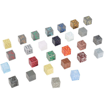 Mattel Minecraft Periodic Table of Elements Science Set with 27 Element Blocks