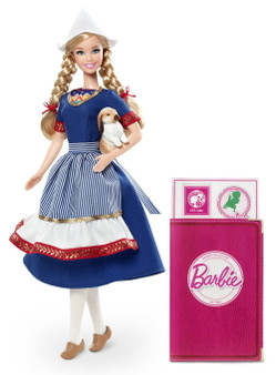 Barbie Dolls of the World Collector Edition Holland Passport Series Mattel W3325