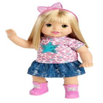 Little Mommy Sweet as Me Kitty Rock Doll