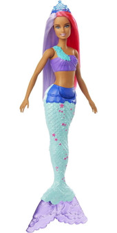 Barbie Dreamtopia Mermaid Doll, 12-inch, Pink and Purple Hair