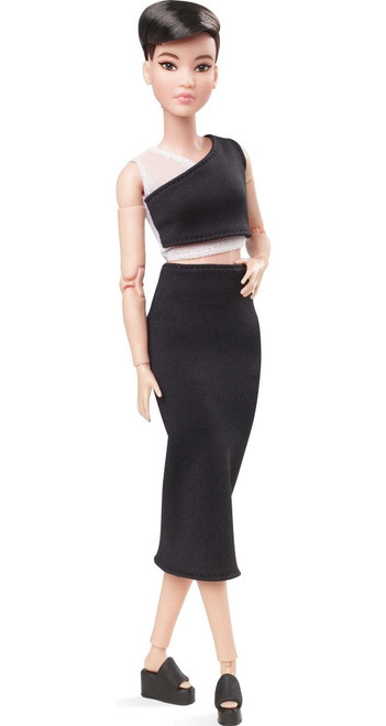 Barbie Signature Posable Barbie Looks Doll Petite Brunette GXB29 from Pappystoyshop.com