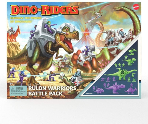 Dino Riders Rulon Warriors Battle Pack GYY42 from Pappystoyshop.com