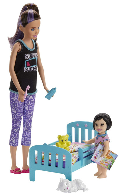 Barbie Skipper Babysitters Inc Doll & Bedtime Playset FHY97 from Pappystoyshop.com
