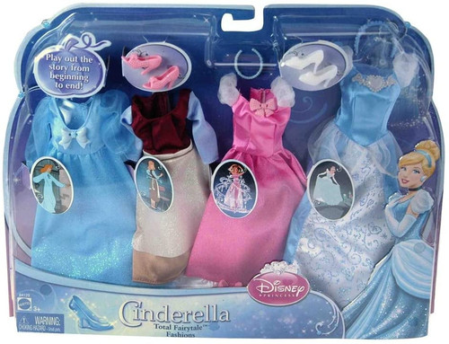 Disney Princess Cinderella Total Fairytale Fashion Pack X4129 from Pappystoyshop.com
