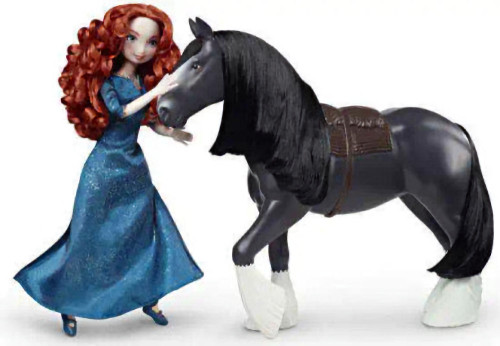 Disney Brave Merida & Angus the Horse Doll Set V1815 from Pappystoyshop.com