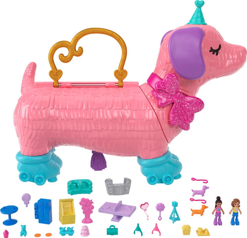 Polly Pocket 2 in 1 Puppy Party Playset HKV52 from Pappystoyshop.com