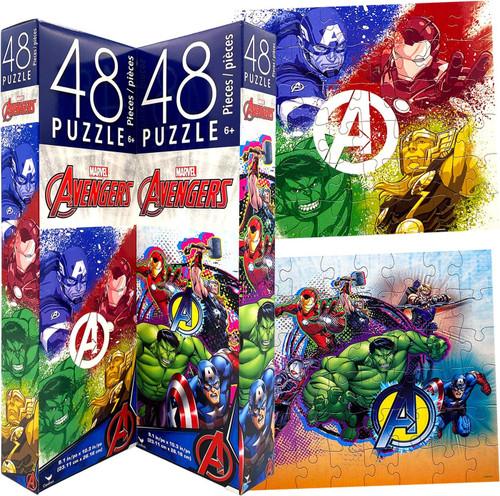 Avengers Endgame Tower Box 48 pc Puzzle 2 Pack from Pappystoyshop.com