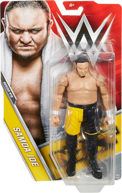 WWE Wrestling Basic Samoa Joe Series 70 Figure DXF82 from Pappystoyshop.com