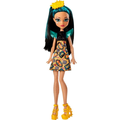 Monster High Cleo De Nile Doll with Comic Book Inspired Dress FJJ18 from Pappystoyshop.com
