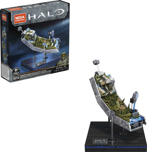 Mega Construx HALO Forerunner Ring Installation Mega Construx HALO Forerunner Ring Installation