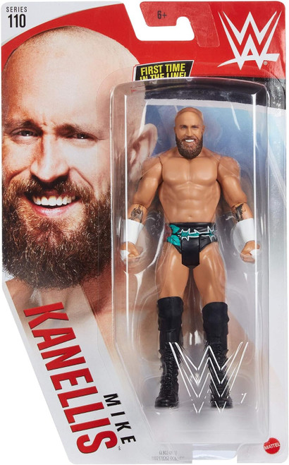 WWE Wrestling Basic Mike Kanellis Series 110 Figure GLB02 from Pappystoyshop.com