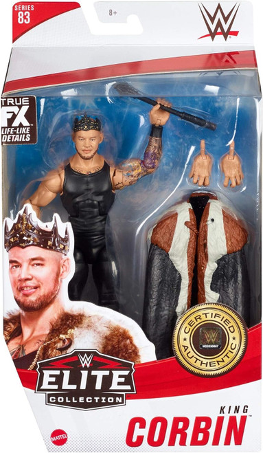 WWE Wrestling Elite Collection King Corbin Series 83 Figure GVB52 from Pappystoyshop.com