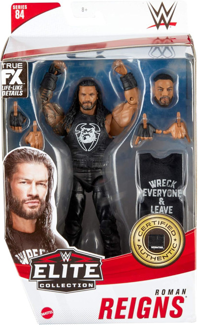 WWE Wrestling Elite Collection Roman Reigns Series 84 Figure GVB63 from Pappystoyshop.com