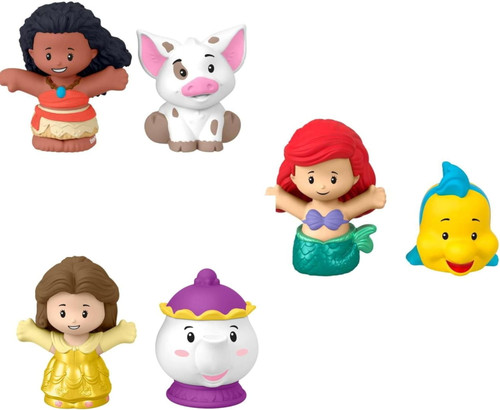 Fisher Price Little People Disney Princess Figure Packs HTK23 963B Set of 3