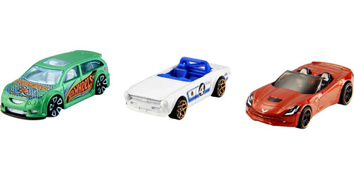 Hot Wheels Random Pack of 3 Cars (Styles May Vary) from Pappystoyshop.com