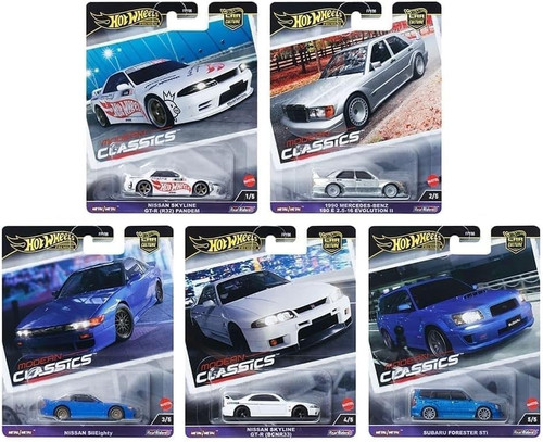Hot Wheels Modern Classics Die Cast Cars Bundle of 5 FPY86-961E FPY86 961E from Pappystoyshop.com