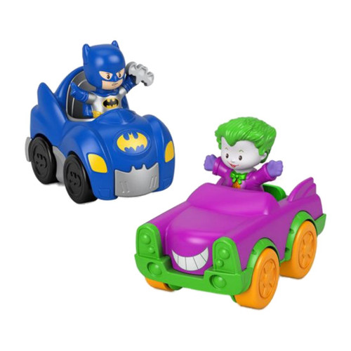 Fisher Price Little People DC Super Friends Batman and Joker Set