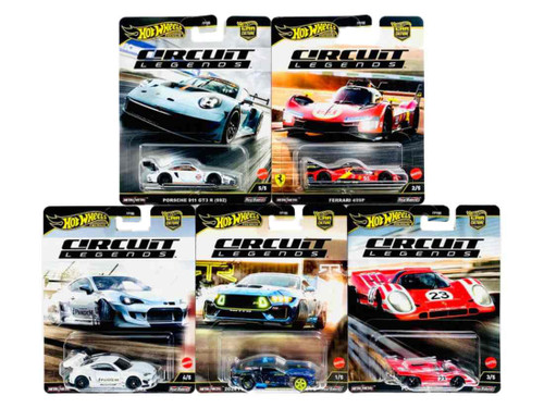 Hot Wheels Circuit Legends 5 Pack Racing Bundle FPY86 961K FPY86 961K from Pappystoyshop.com