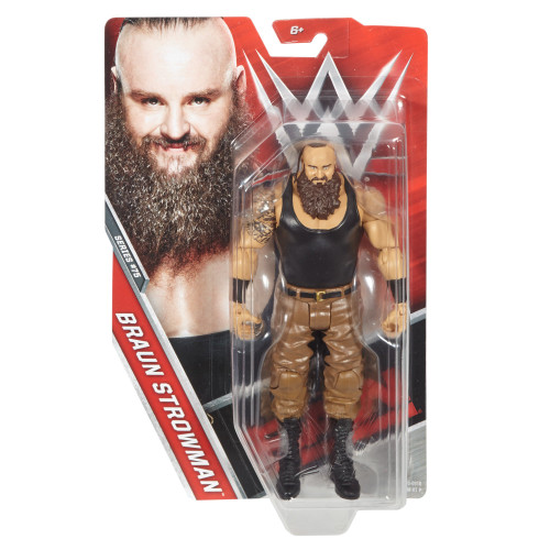 WWE Wrestling Basic Braun Strowman Series 75 Figure DXG10 from Pappystoyshop.com