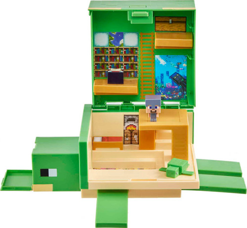 Minecraft Transforming Turtle Hideout HDW14 from Pappystoyshop.com