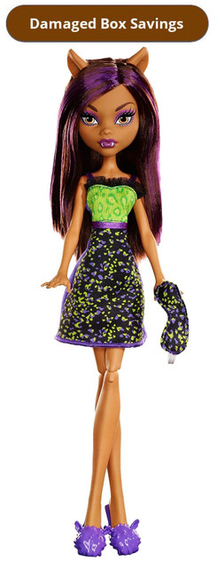 Monster High Sleepover Clawdeen Wolf Doll DAMAGED PACKAGING DPC43 from Pappystoyshop.com