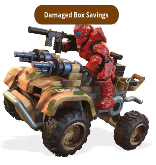 Mega Construx Mega Construx HALO V Woodland Gungoose DAMAGED PACKAGING FMM89 from Pappystoyshop.com