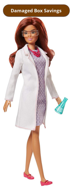 Barbie Careers Scientist Doll DAMAGED PACKAGING FJB09 from Pappystoyshop.com