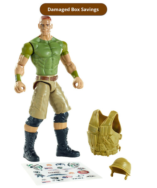 WWE Create A Superstar John Cena Figure Pack DAMAGED PACKAGING