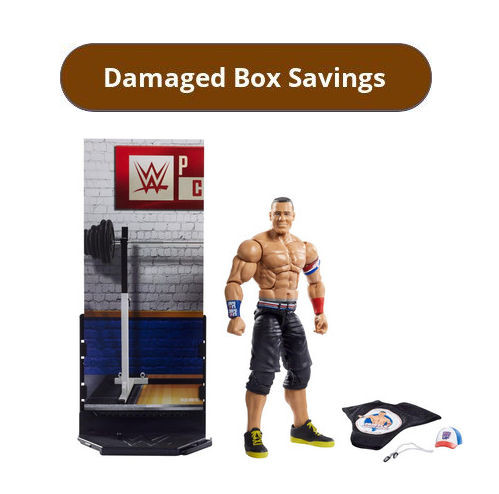 WWE Wrestling Elite Collection John Cena Series 50 Figure DAMAGED PACKAGING DXJ25 from Pappystoyshop.com