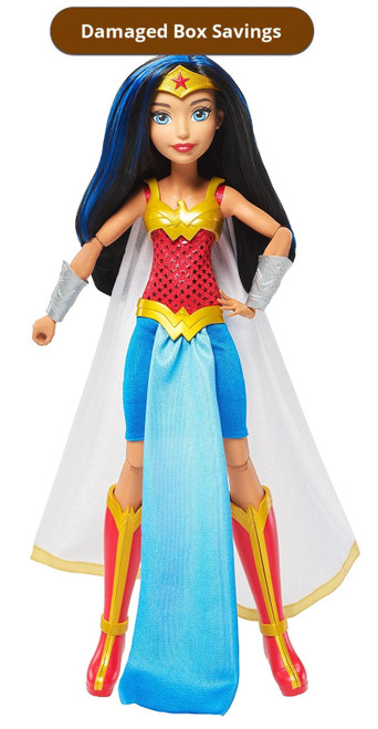 DC Super Hero Girls Wonder Woman Intergalactic Gala Doll DAMAGED PACKAGING FCD32 from Pappystoyshop.com