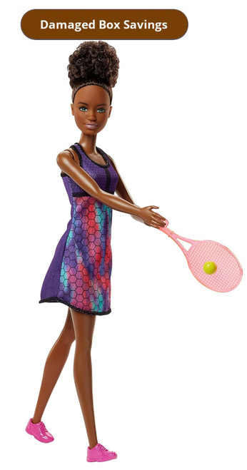 Barbie Tennis Player Doll DAMAGED PACKAGING FJB11 from Pappystoyshop.com
