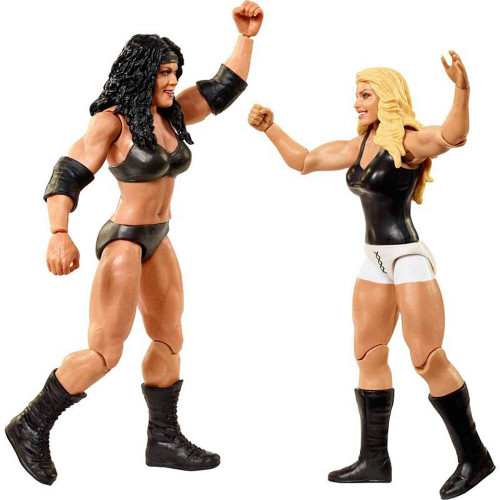 WWE Wrestling Championship Showdown Chyna vs Trish Stratus Series 5 GVJ25 from Pappystoyshop.com