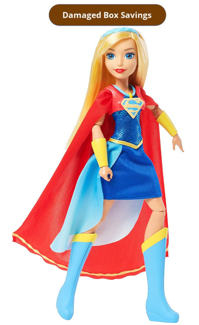 DC Super Hero Girls Supergirl Intergalactic Gala Doll DAMAGED PACKAGING FCD33 from Pappystoyshop.com