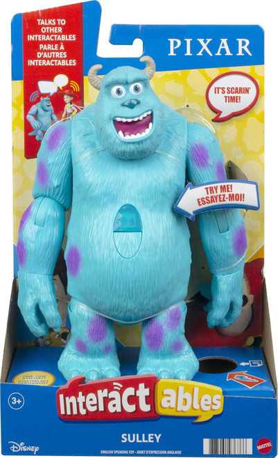 Disney Pixar Interactables 8" Sulley Talking Action Figure GWC19 from Pappystoyshop.com