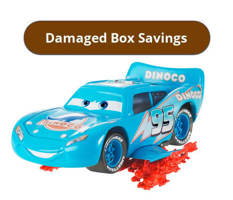 Disney Pixar Cars Mega Deluxe Lightning Storm McQueen DAMAGED PACKAGING Y0555 from Pappystoyshop.com