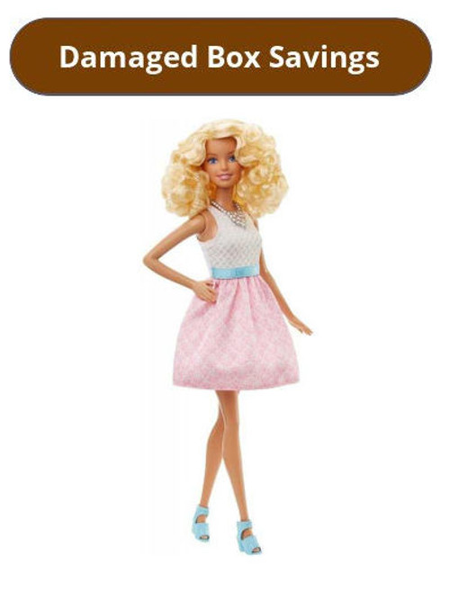 Barbie Fashionistas Doll 14 Powder Pink DAMAGED PACKAGING