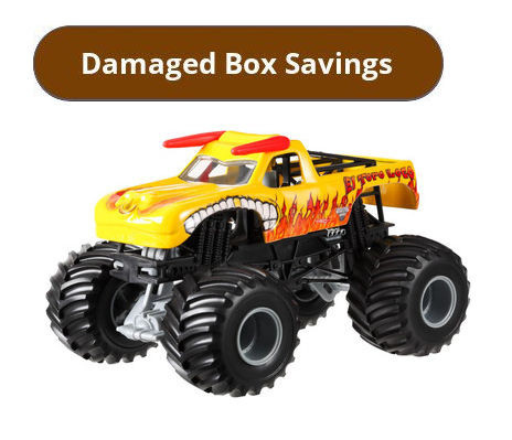 Hot Wheels Monster Truck El Toro Loco Die-Cast 1:24 Scale DAMAGED PACKAGING BGH38 from Pappystoyshop.com