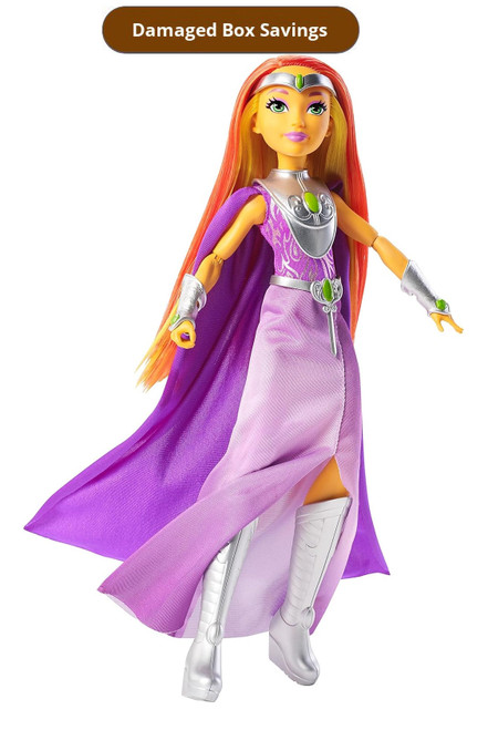 DC Super Hero Girls Starfire Intergalactic Gala Doll DAMAGED PACKAGING FCD34 from Pappystoyshop.com